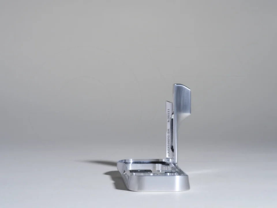 AGX106 Core (Buffed Aluminium + Brass Screws)